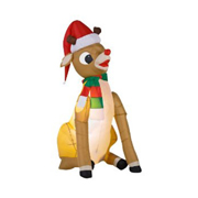 christmas inflatables reindeer